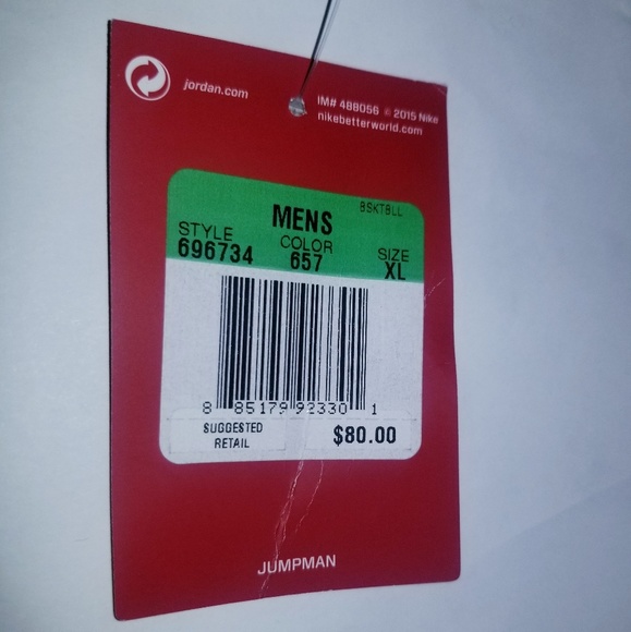 Jordan Mens Team Flight Basketball Pants - Picture 8 of 8